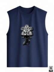 I Believe In Me Sleeveless Vest - Image 3