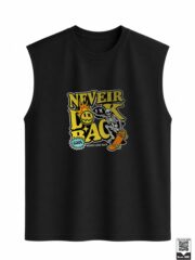 Never Look Back Skater Skeleton Sleeveless Vest - Image 3