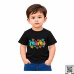 Groovy Mama Floral Kids T-Shirt