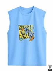 Never Look Back Skater Skeleton Sleeveless Vest - Image 6