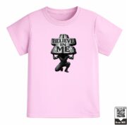 Kids Believe In Me Strength Graphic T-Shirt - Image 3