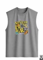 Never Look Back Skater Skeleton Sleeveless Vest - Image 8