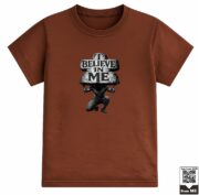 Kids Believe In Me Strength Graphic T-Shirt - Image 6