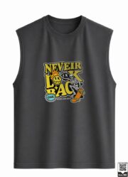 Never Look Back Skater Skeleton Sleeveless Vest - Image 9
