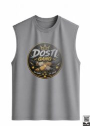 Dosti Gang Sleeveless Vest - Image 8