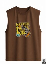 Never Look Back Skater Skeleton Sleeveless Vest - Image 10