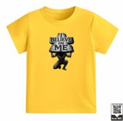 Kids Believe In Me Strength Graphic T-Shirt