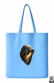 Hooded Forest Double Exposure Tote Bag - Image 2