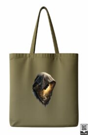 Hooded Forest Double Exposure Tote Bag - Image 3