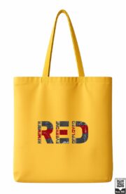 Remember Everyone Deployed RED Tote Bag - Image 4
