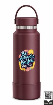 Be Authentic Be You Stay True Stainless Steel Water Bottle