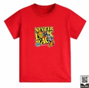 Kids Never Look Back Skater Skeleton Graphic T-Shirt - Image 10