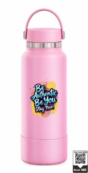 Be Authentic Be You Stay True Stainless Steel Water Bottle - Image 7