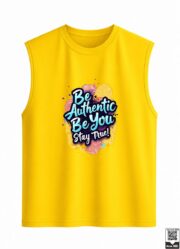 Be Authentic Be You Stay True Sleeveless Vest - Image 5