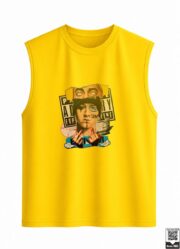 Rebellious Rap Icon Collage Sleeveless Vest - Image 9