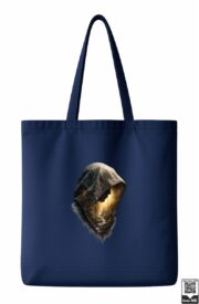Hooded Forest Double Exposure Tote Bag - Image 7