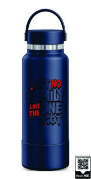 Ain't No Family Like The One I Got Stainless Steel Water Bottle - Image 7