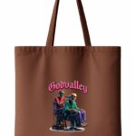 Godvalley Skeleton Barbershop Tote Bag
