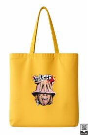 WOLDE R WOLD R Streetwear Character Tote Bag