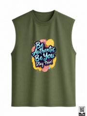 Be Authentic Be You Stay True Sleeveless Vest - Image 7