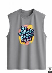 Be Authentic Be You Stay True Sleeveless Vest - Image 8