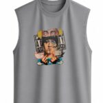 Rebellious Rap Icon Collage Sleeveless Vest
