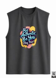 Be Authentic Be You Stay True Sleeveless Vest - Image 9