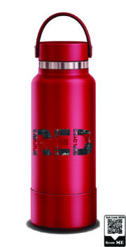 Remember Everyone Deployed RED Stainless Steel Water Bottle - Image 3