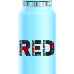 Remember Everyone Deployed RED Stainless Steel Water Bottle
