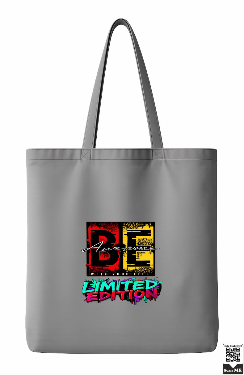 Group of 2 Objects (67) Be Awesome Limited Edition Tote Bag - Image 1