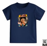 Kids Parental Advisory Collage Character Graphic T-Shirt - Image 8