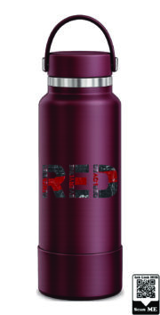 Remember Everyone Deployed RED Stainless Steel Water Bottle - Image 5
