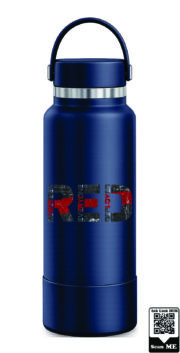 Remember Everyone Deployed RED Stainless Steel Water Bottle - Image 6