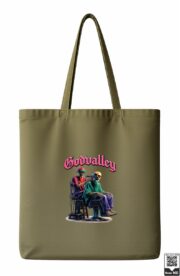Godvalley Skeleton Barbershop Tote Bag - Image 8