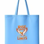 Rise Above Limits Eagle Tote Bag