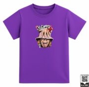 Kids WOLDER Bucket Hat Character Graphic T-Shirt - Image 2