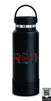 Remember Everyone Deployed RED Stainless Steel Water Bottle - Image 10