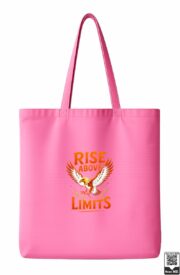 Rise Above Limits Eagle Tote Bag - Image 4