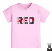 Kids Remember Everyone Deployed RED Graphic T-Shirt - Image 4