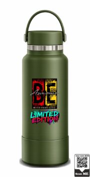 Be Awesome Limited Edition Stainless Steel Water Bottle - Image 4