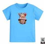 Kids WOLDER Bucket Hat Character Graphic T-Shirt - Image 5