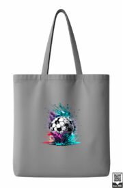 Vibrant Paint Splash Soccer Ball Tote Bag - Image 6