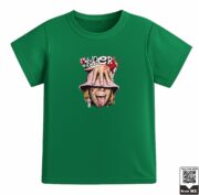 Kids WOLDER Bucket Hat Character Graphic T-Shirt - Image 6