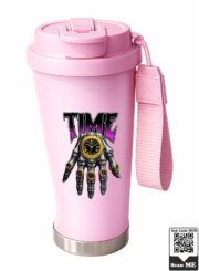 Time Skeleton Hand Stainless Steel Travel Mug - Image 3