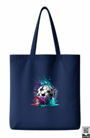 Vibrant Paint Splash Soccer Ball Tote Bag - Image 7