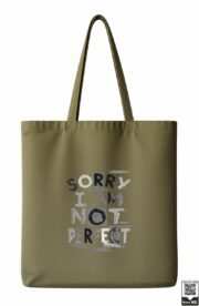 Sorry I Am Not Perfect Tote Bag - Image 9