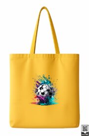 Vibrant Paint Splash Soccer Ball Tote Bag - Image 8