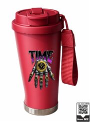 Time Skeleton Hand Stainless Steel Travel Mug - Image 5