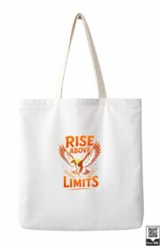 Rise Above Limits Eagle Tote Bag - Image 9