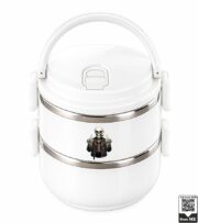 Rebellious Skeleton Biker Insulated Double-Layer Lunch Box - Image 9